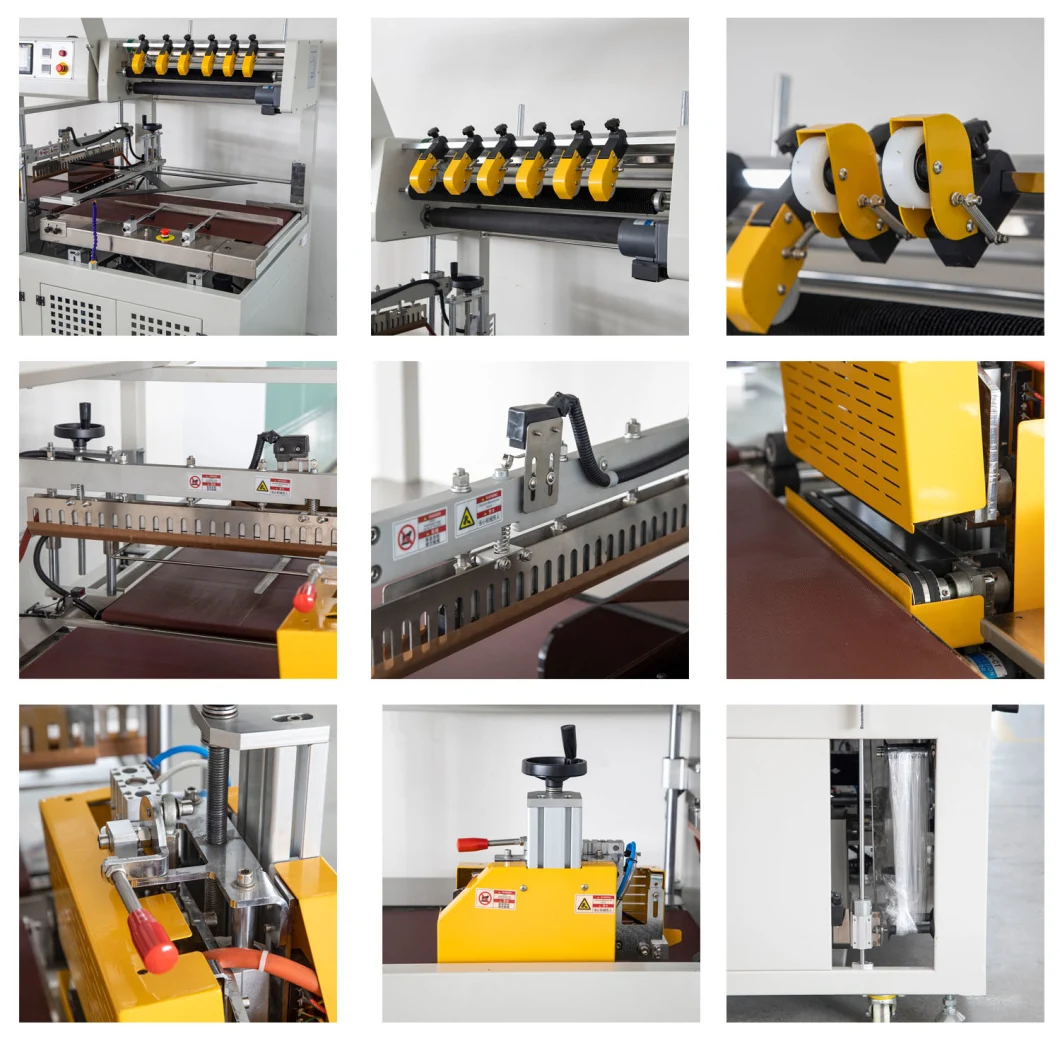 High Speed Automatic Shrink Wrapping Machine, Heat Shrink Tunnel, Box L-Sealer Wrap Machine, Carton Heat Shrink Wrap Packaging Machine