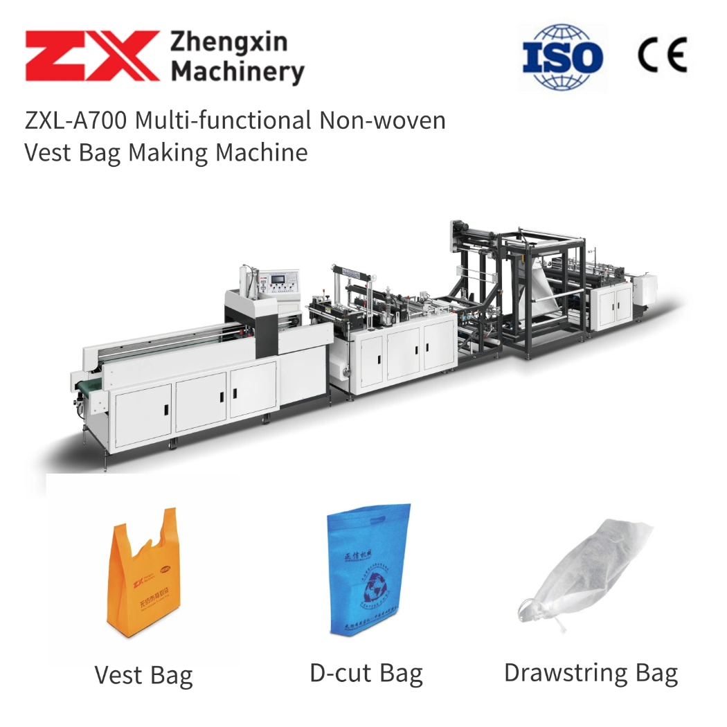 Non Woven Eco Bag, Cotton Shopping Bag, Automatic Latex Glove Bag, Spun-Bonded Bag/Baby Diaper Bag, Shopping Plastic Bag Making Machine