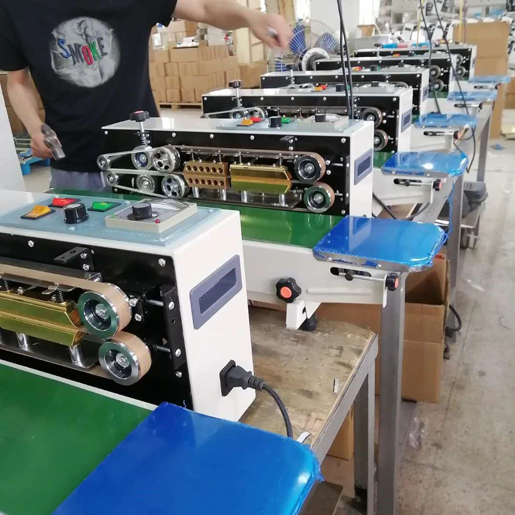 Automatic Continuous Plastic Bag Heat Sealing Machine Sealer